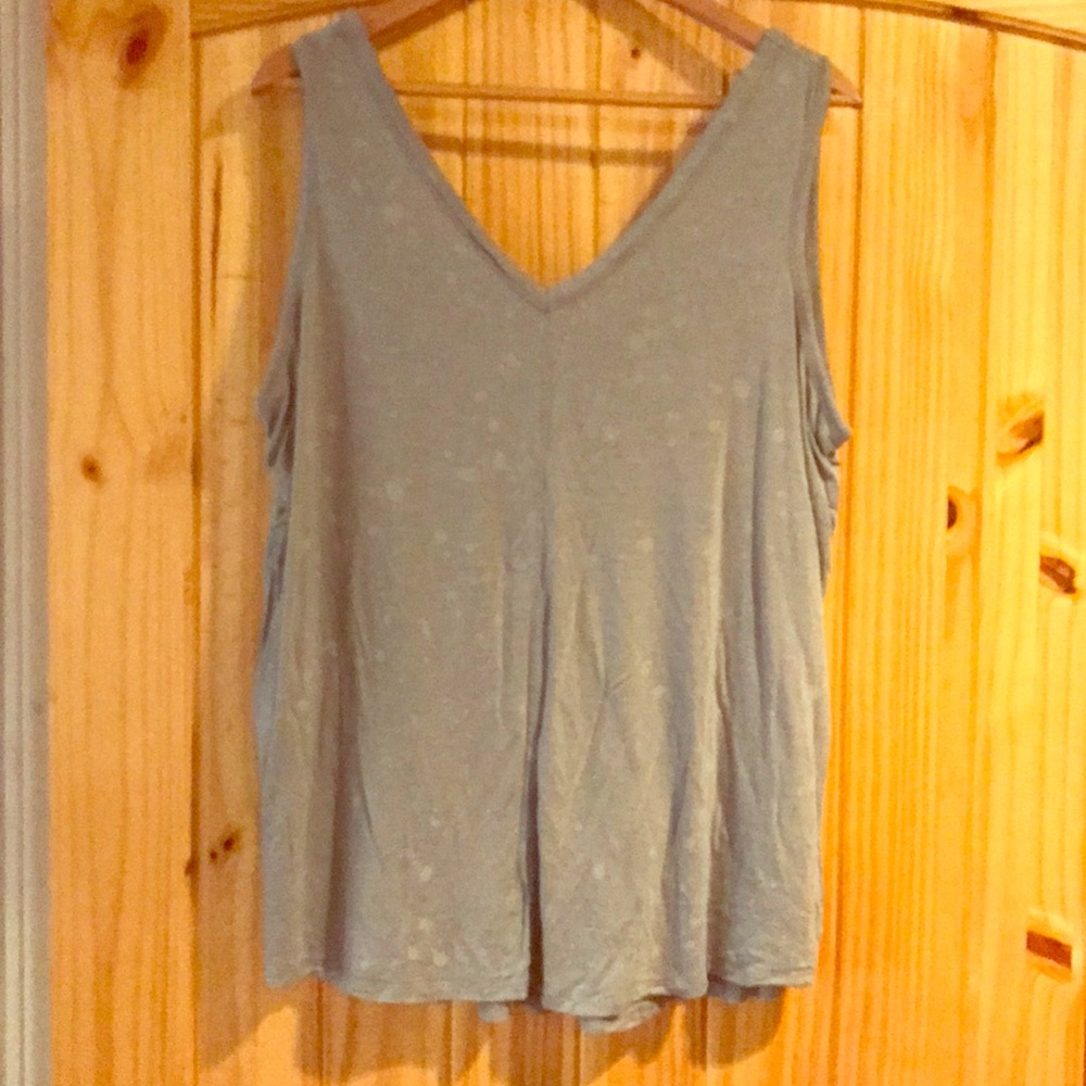 Tank, 24/7 brand, size 2 (plus size) Green